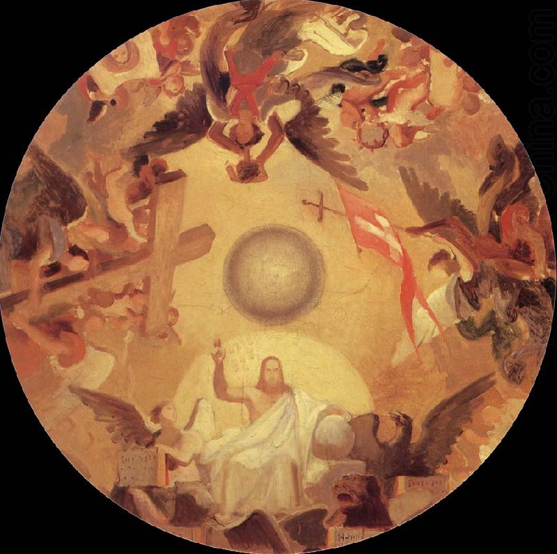 Christ in Majesty, Karl Briullov